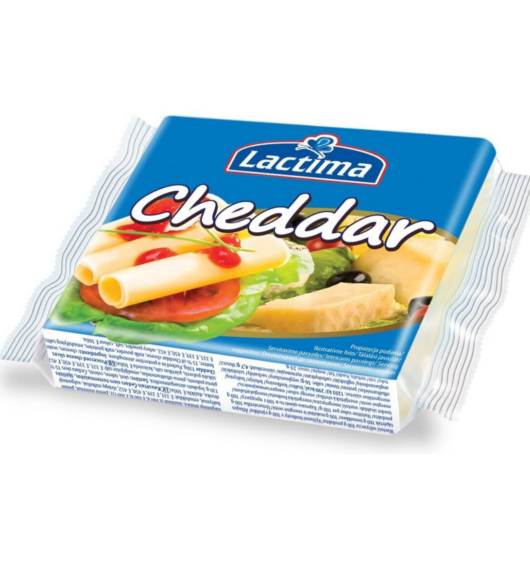 LACTIMA Cheddar 130g Dilimli